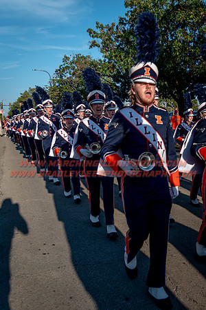 Toldeo at Illinois Fighting Illini, Saturday, Sept. 2, 2023- Marching Illini Photos