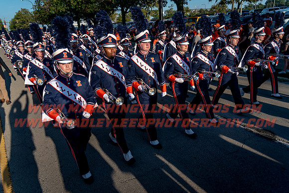 Toldeo at Illinois Fighting Illini, Saturday, Sept. 2, 2023- Marching Illini Photos