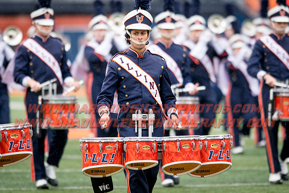 Wisconsin Badgers at Illinois Fighting Illini, Saturday, October 28, 2017 - Marching Illini Photos