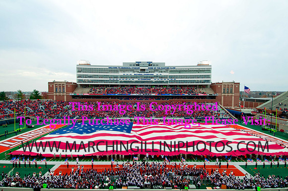 Ohio State Buckeyes at Illinois Fighting Illini, Saturday, November 16, 2013 - Marching Illini Photos