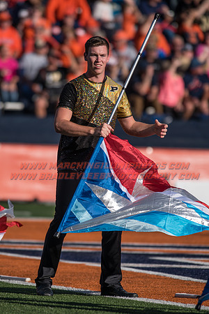 Purdue Boilermakers at Illinois Fighting Illini, Saturday, October 8, 2016 - Marching Illini Photos