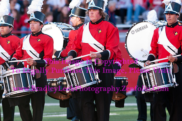 Abilene Christian Wildcats at Illinois State Redbirds, Big Red Marching Machine.  September 21, 2013
