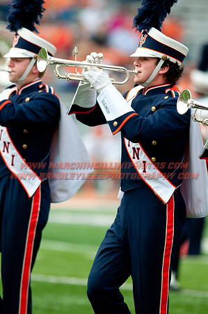 Texas State at Illinois, Saturday, September 20, 2014 - Marching Illini Photos