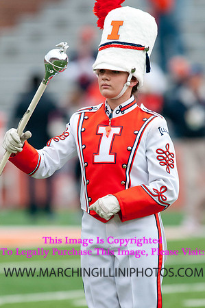 Ohio State Buckeyes at Illinois Fighting Illini, Saturday, November 16, 2013 - Marching Illini Photos