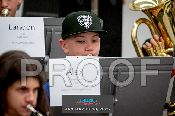2025 All-Illinois Junior Band January 17-18, 2025