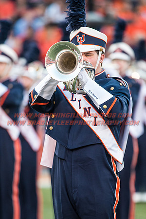 North Carolina at Illinois Fighting Illini, Saturday, September 10, 2016 - Marching Illini Photos