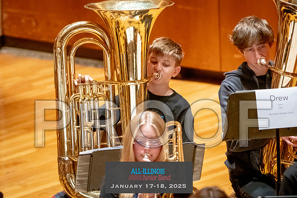 2025 All-Illinois Junior Band January 17-18, 2025
