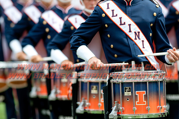 Youngstown State at Illinois, Saturday, August 30, 2014 - Marching Illini Photos
