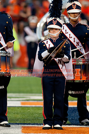Texas State at Illinois, Saturday, September 20, 2014 - Marching Illini Photos