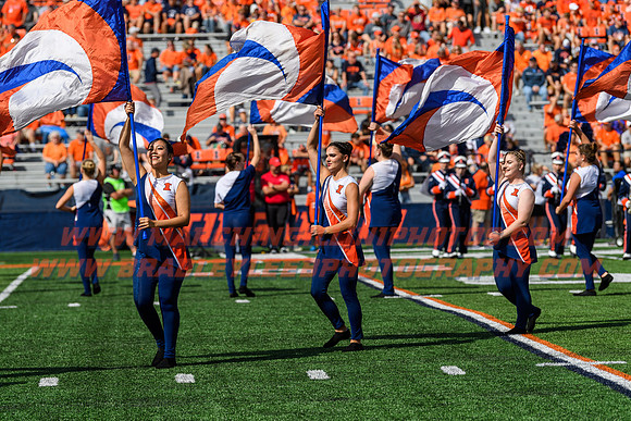 Penn State at Illinois Fighting Illini, Saturday, Sept. 16, 2023- Marching Illini Photos