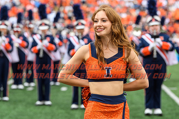 Penn State at Illinois Fighting Illini, Saturday, Sept. 16, 2023- Marching Illini Photos