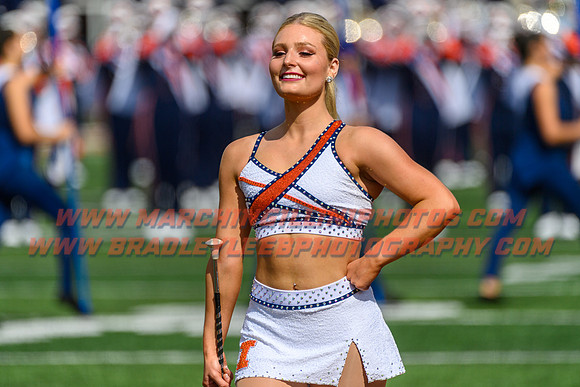 Penn State at Illinois Fighting Illini, Saturday, Sept. 16, 2023- Marching Illini Photos