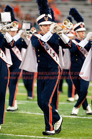 Texas State at Illinois, Saturday, September 20, 2014 - Marching Illini Photos
