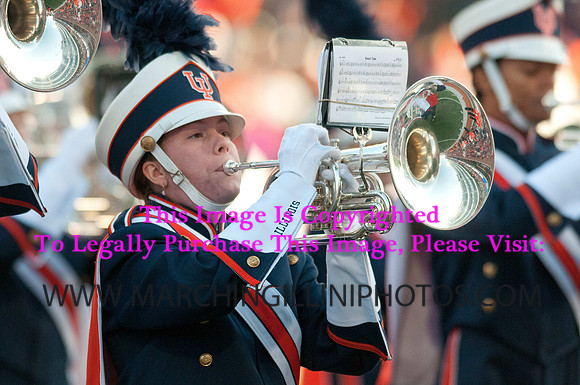 Michigan State Spartans at Illinois Fighting Illini, Saturday, October 26, 2013 - Marching Illini Photos