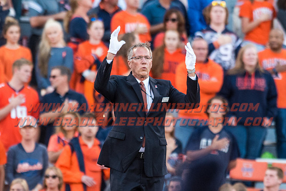 North Carolina at Illinois Fighting Illini, Saturday, September 10, 2016 - Marching Illini Photos