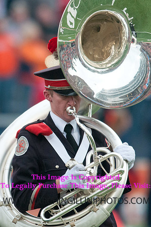 Ohio State Buckeyes at Illinois Fighting Illini, Saturday, November 16, 2013 - Marching Illini Photos