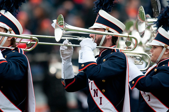 Ohio State Buckeyes at Illinois Fighting Illini, Saturday, November 16, 2013 - Marching Illini Photos