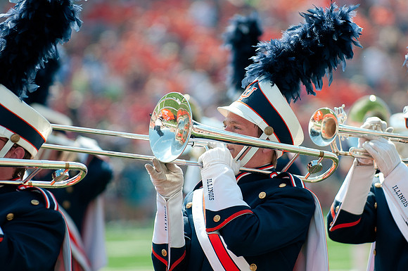 Cincinnati Bearcats at Illinois Fighting Illini, Saturday, September 7, 2013 - Marching Illini Photos