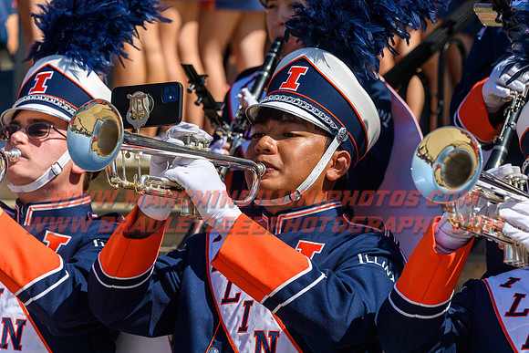 FAW at Illinois Fighting Illini, Saturday, Sept. 23, 2023- Marching Illini Photos