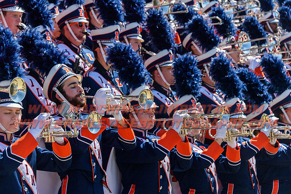 FAW at Illinois Fighting Illini, Saturday, Sept. 23, 2023- Marching Illini Photos