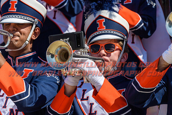 FAW at Illinois Fighting Illini, Saturday, Sept. 23, 2023- Marching Illini Photos