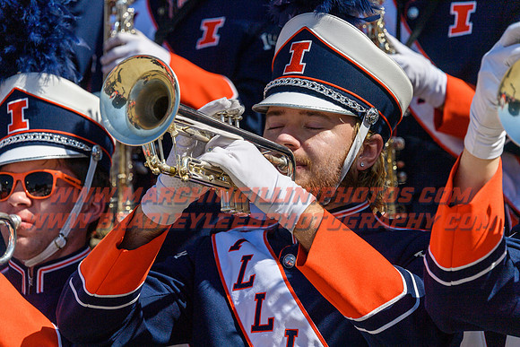 FAW at Illinois Fighting Illini, Saturday, Sept. 23, 2023- Marching Illini Photos
