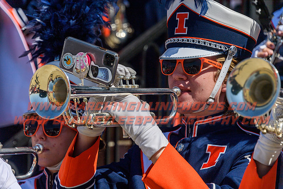 FAW at Illinois Fighting Illini, Saturday, Sept. 23, 2023- Marching Illini Photos