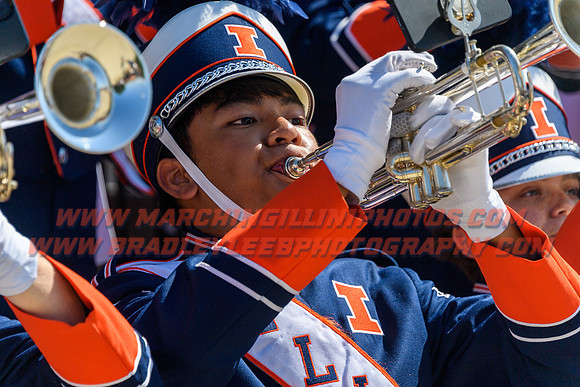FAW at Illinois Fighting Illini, Saturday, Sept. 23, 2023- Marching Illini Photos