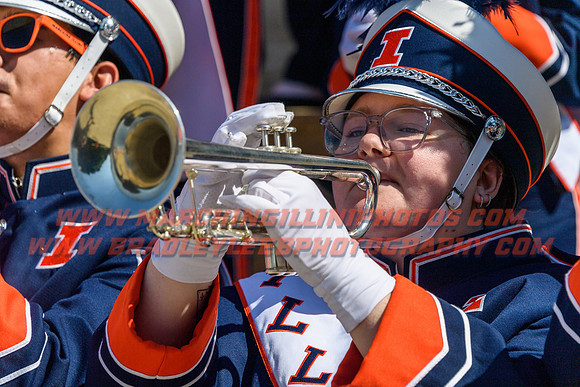 FAW at Illinois Fighting Illini, Saturday, Sept. 23, 2023- Marching Illini Photos