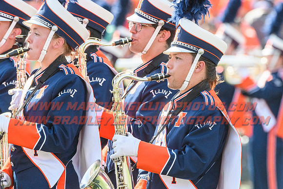 FAW at Illinois Fighting Illini, Saturday, Sept. 23, 2023- Marching Illini Photos