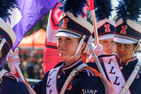FAW at Illinois Fighting Illini, Saturday, Sept. 23, 2023- Marching Illini Photos