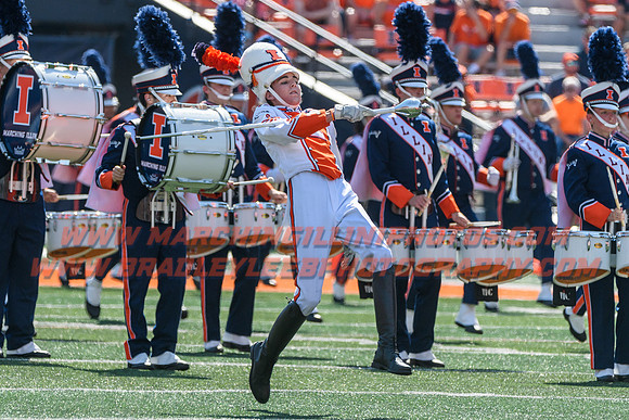 FAW at Illinois Fighting Illini, Saturday, Sept. 23, 2023- Marching Illini Photos