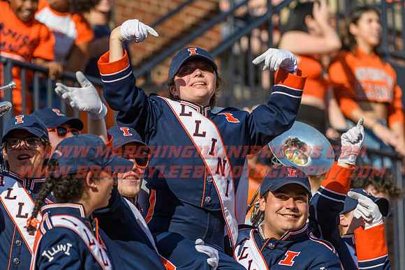 FAW at Illinois Fighting Illini, Saturday, Sept. 23, 2023- Marching Illini Photos