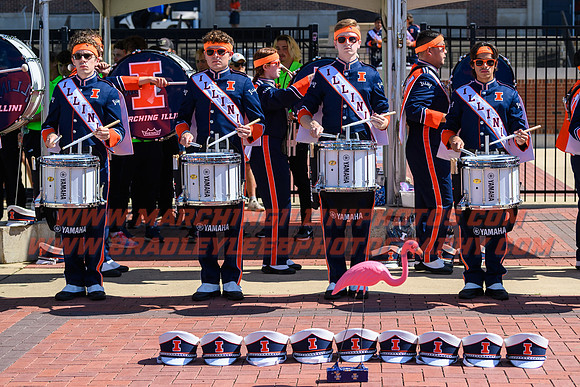 FAW at Illinois Fighting Illini, Saturday, Sept. 23, 2023- Marching Illini Photos