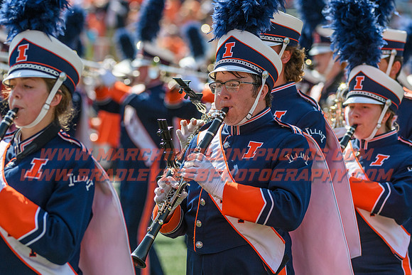FAW at Illinois Fighting Illini, Saturday, Sept. 23, 2023- Marching Illini Photos