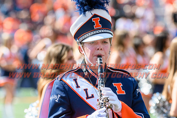 FAW at Illinois Fighting Illini, Saturday, Sept. 23, 2023- Marching Illini Photos