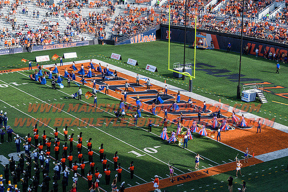 FAW at Illinois Fighting Illini, Saturday, Sept. 23, 2023- Marching Illini Photos