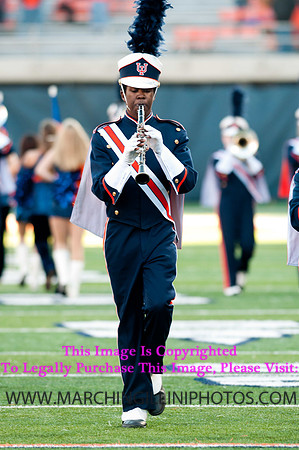 Northwestern Wildcats at Illinois Fighting Illini, Saturday, November 30, 2013 - Marching Illini Photos