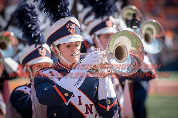 Rutgers Scarlett Knights at Illinois Fighting Illini, Saturday, October 14, 2017 - Marching Illini Photos