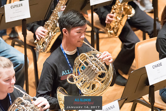 2017 All-Illinois Junior BandJanuary 13-14, 2017University of Illinois campuswww.BradleyLeebPhotography.com