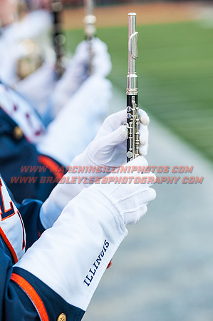 North Carolina at Illinois Fighting Illini, Saturday, September 10, 2016 - Marching Illini Photos