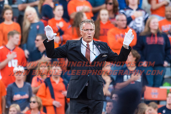 North Carolina at Illinois Fighting Illini, Saturday, September 10, 2016 - Marching Illini Photos