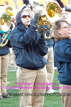 Michigan State Spartans at Illinois Fighting Illini, Saturday, October 26, 2013 - Marching Illini Photos