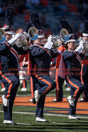 Purdue Boilermakers at Illinois Fighting Illini, Saturday, October 8, 2016 - Marching Illini Photos