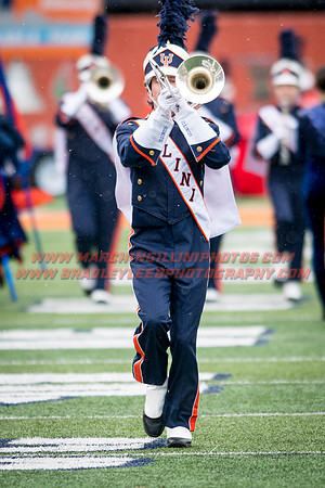 Wisconsin Badgers at Illinois Fighting Illini, Saturday, October 28, 2017 - Marching Illini Photos