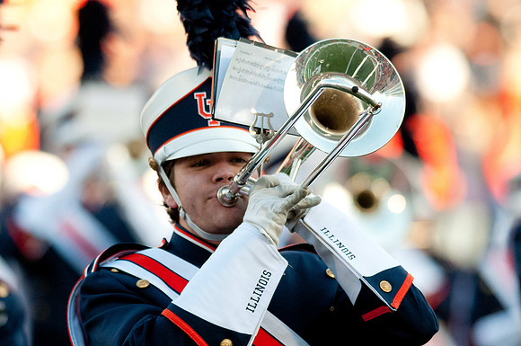 Michigan State Spartans at Illinois Fighting Illini, Saturday, October 26, 2013 - Marching Illini Photos