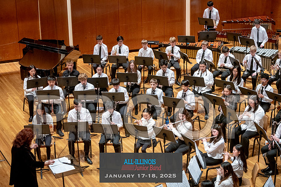 2025 All-Illinois Junior Band January 17-18, 2025
