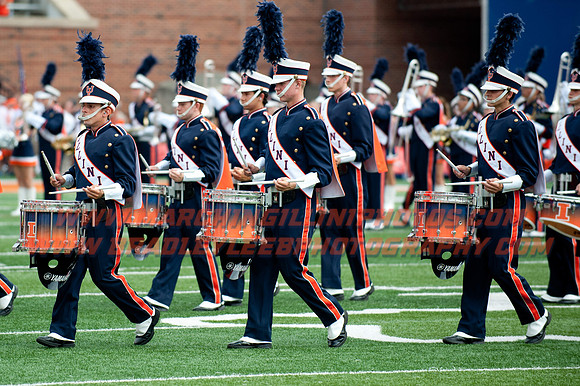 Youngstown State at Illinois, Saturday, August 30, 2014 - Marching Illini Photos