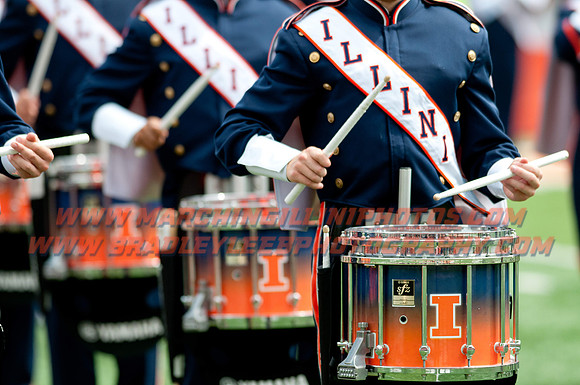 Youngstown State at Illinois, Saturday, August 30, 2014 - Marching Illini Photos