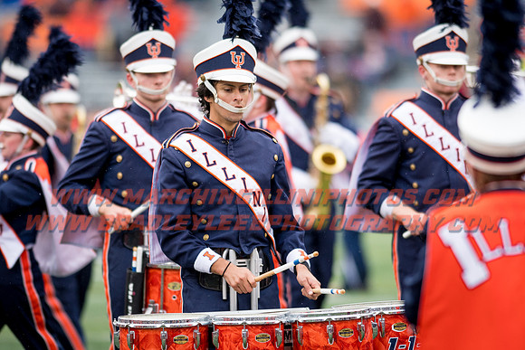 Wisconsin Badgers at Illinois Fighting Illini, Saturday, October 28, 2017 - Marching Illini Photos